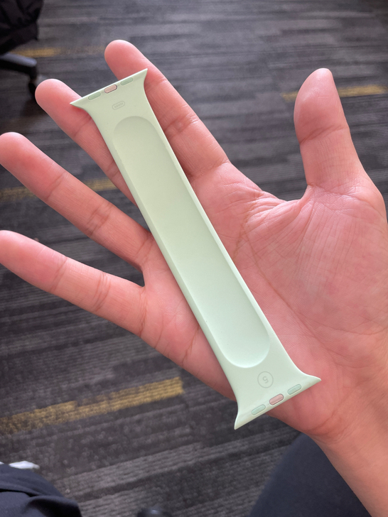 Apple watch 单圈表带 5号 绿...