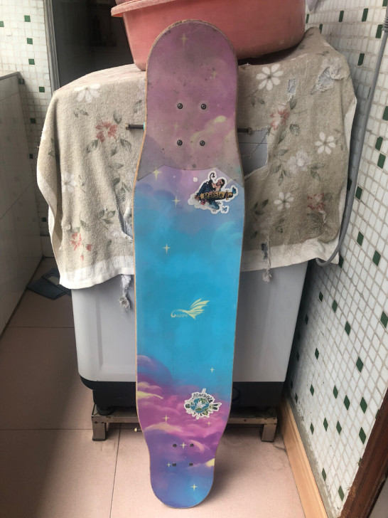 孔雀鱼长板 独角兽长板板面