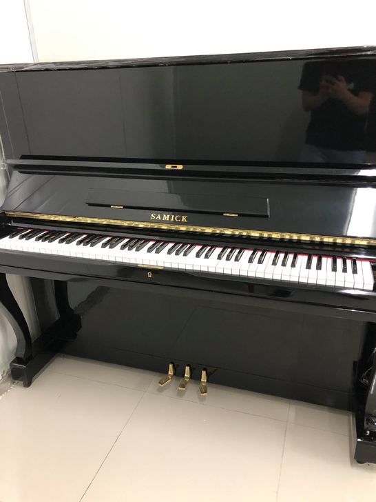 闲置二手进口原装三益SAMICK钢琴，现低...