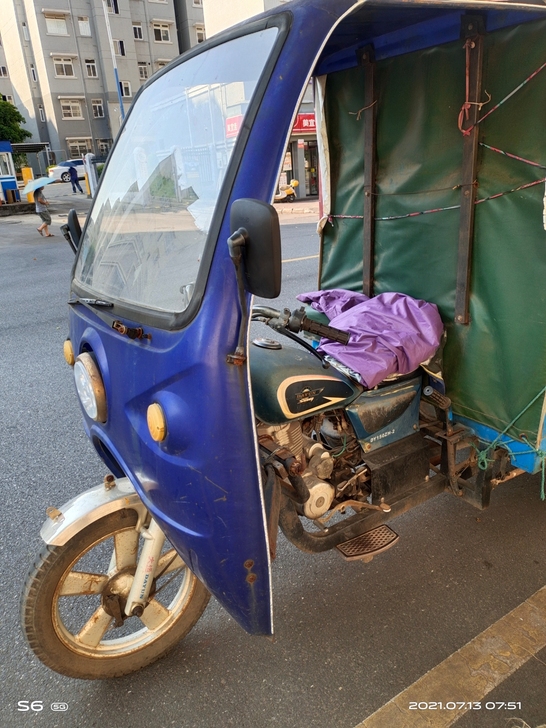 正品大运三轮摩托车,无拆无修发动机够力运货...