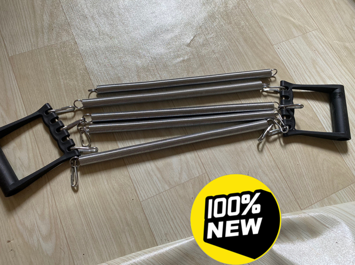 强力牌拉力器,五弹簧力度可调便宜出