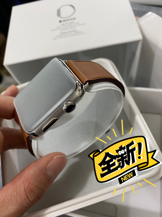 applewatch42mm不锈钢银色，第...