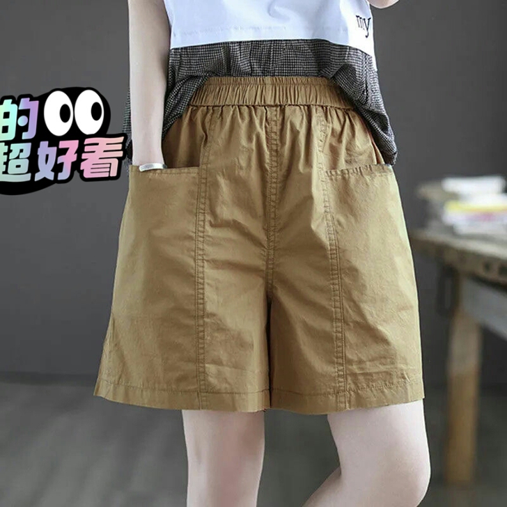 特价处理【100%纯棉】短裤女夏外穿高腰遮...