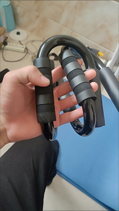 【8.8元一对】碳钢俯卧撑支架男臂力器家用...