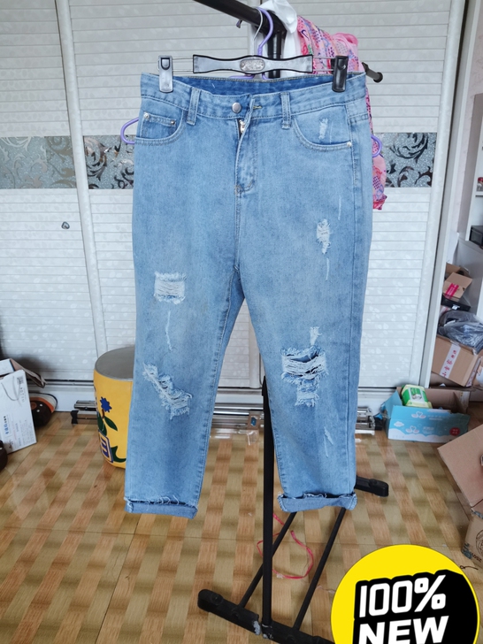 全新牛仔裤，全新带吊牌牛仔裤，l码数，建议...