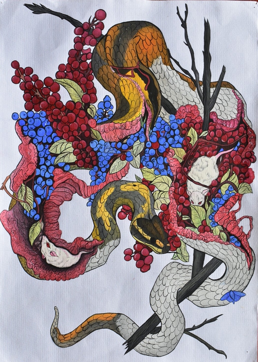 水彩、彩铅、水粉代画，各种临摹代画等！看作...