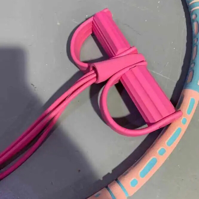 全新发货升级四股家用男女多功能脚蹬拉力器仰...