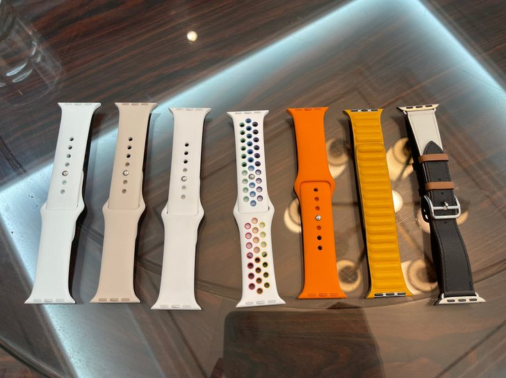 Apple Watch 浪花绿色 硅胶回环...