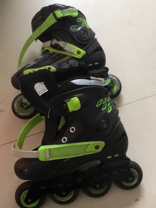 二手weiqiu轮滑鞋专业鞋