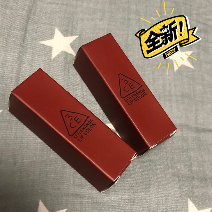 全新【3ce】方管口红215～未拆盒未试色...
