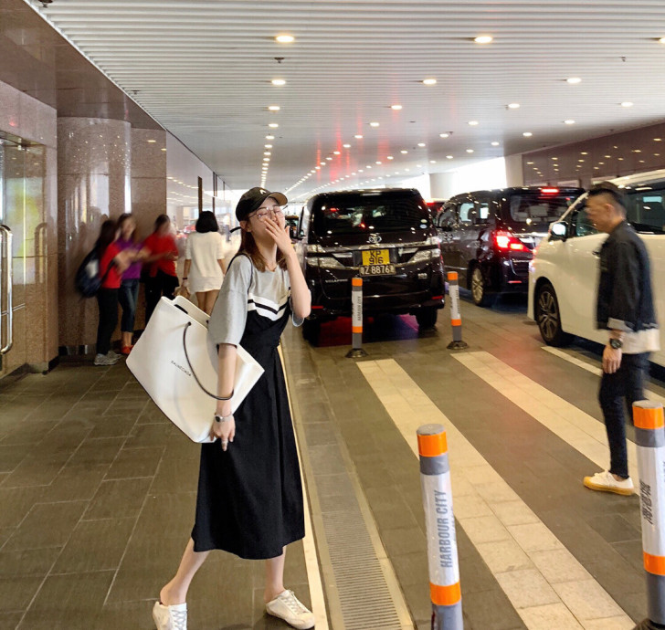 夏季女装新款休闲裙子 假两件拼接收腰显瘦颜色