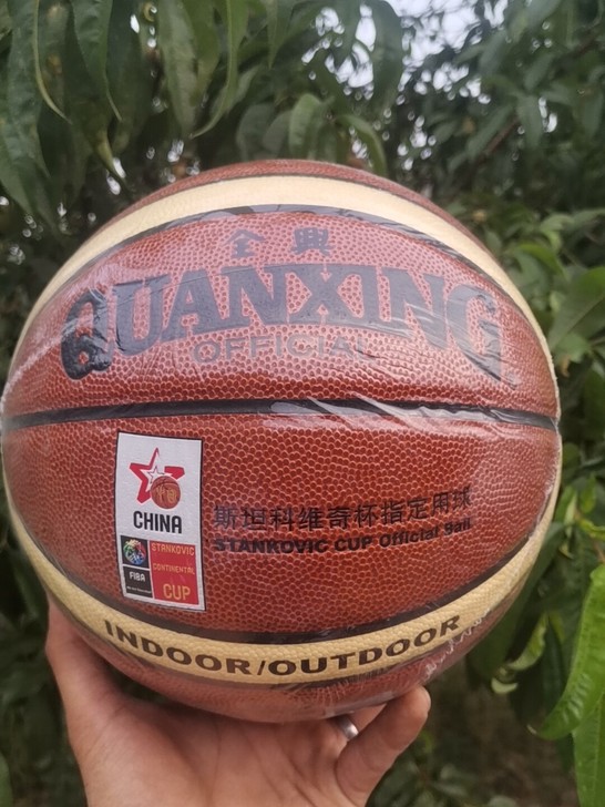 全兴2008篮球耐磨成人7号球蓝球PU真皮...