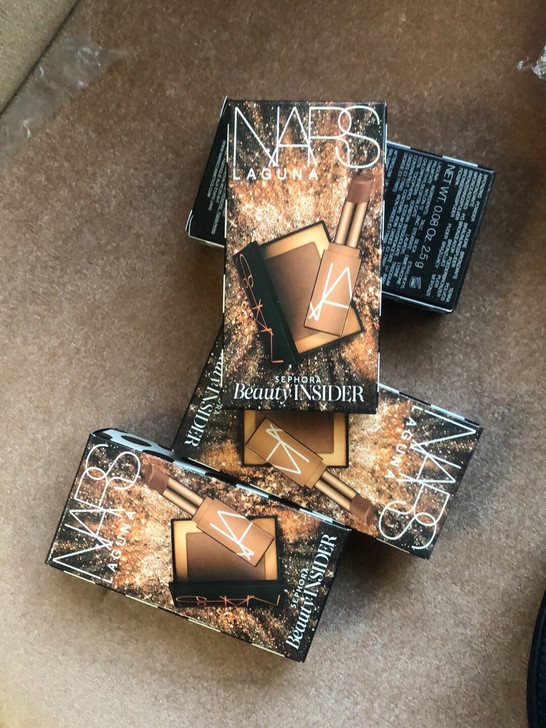 现货丝芙兰生日礼nars修容+口红Lagu...