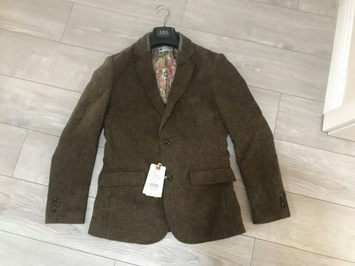 包邮 俩千元 intrex羊毛西服男 时尚...