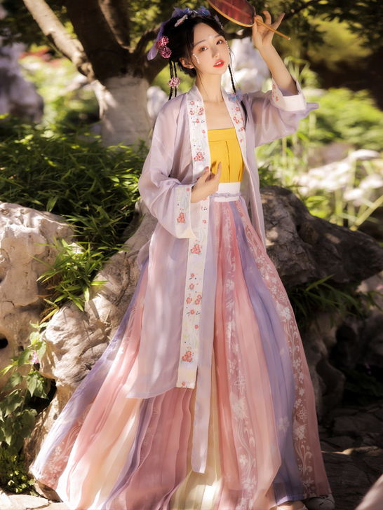 【华夏】原创汉服女汉韵阁芙蓉正品宋制百迭裙