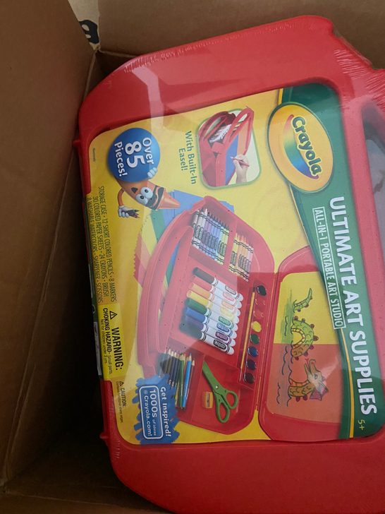 绘儿乐 Crayola 小艺术家绘画工具箱...