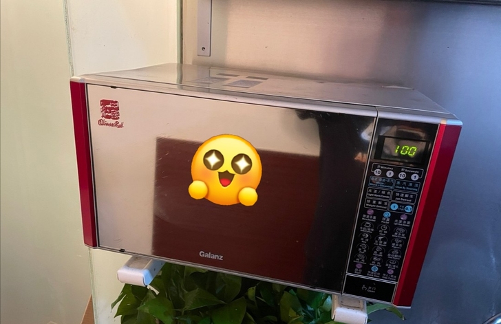格兰仕微波炉中国红家用多功能二手蒸烤箱不锈...