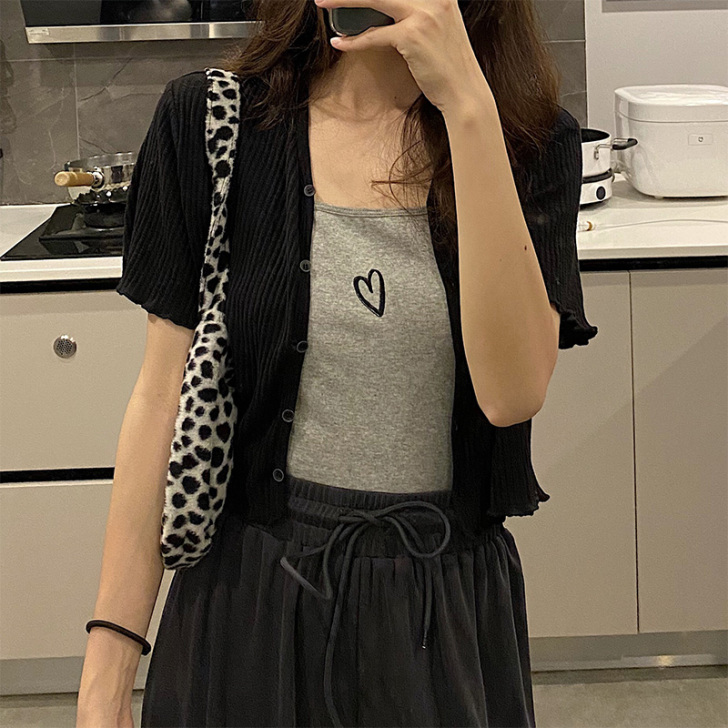 seven4lee女孩子的安全感 吊带背心...