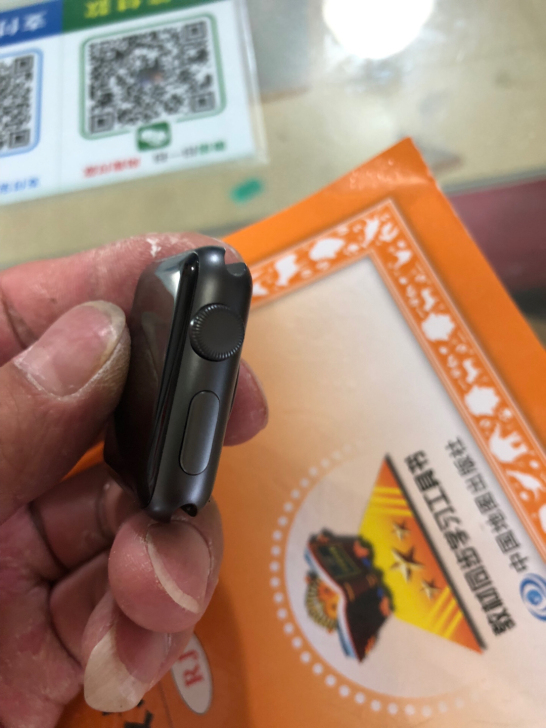 apple watch s1,38mm黑色...