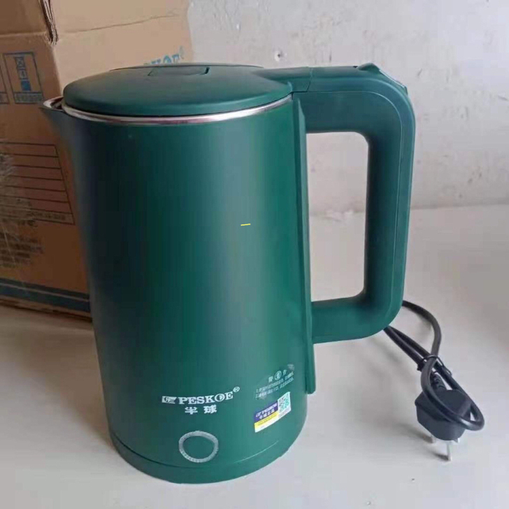 【特价包邮】全新电热水壶家用大容量半俅全自...