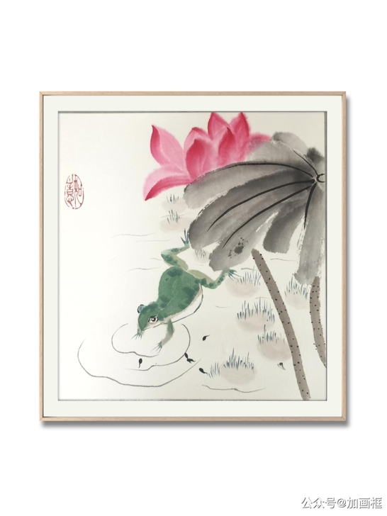 国画练习作品 花鸟山水画