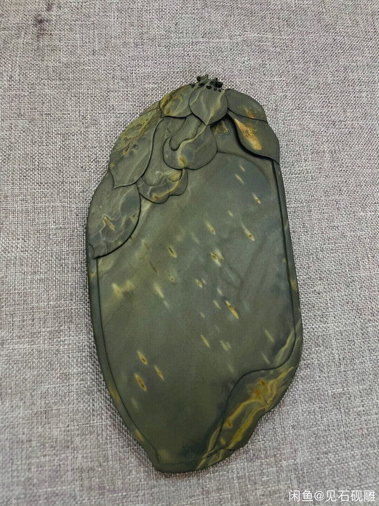 水弦坑金星金晕 玉兰砚 老坑歙砚 感兴趣的...