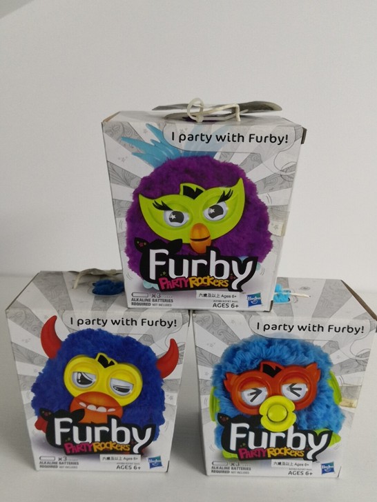 孩之宝电子宠物Furby英文MINI金色版...