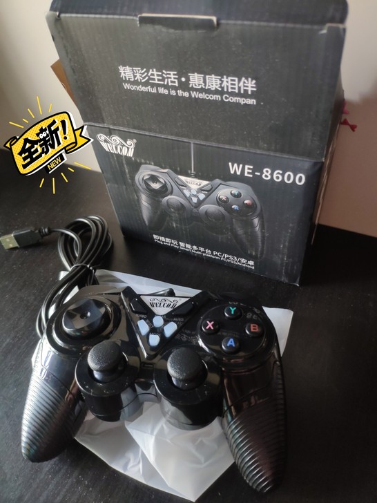 全新惠康游戏手柄8600 电脑手柄安卓游戏...