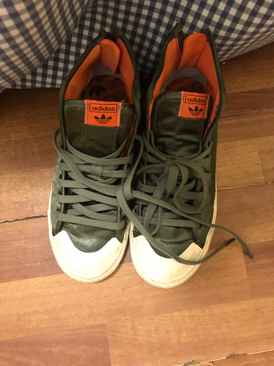 正品38.5码 Adidas/阿迪达斯三叶...