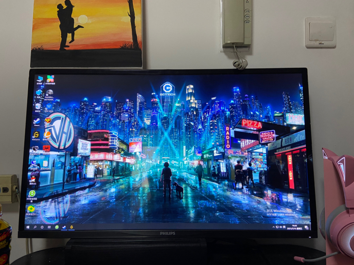 32寸网吧台式电脑显示器27英寸4K24寸...