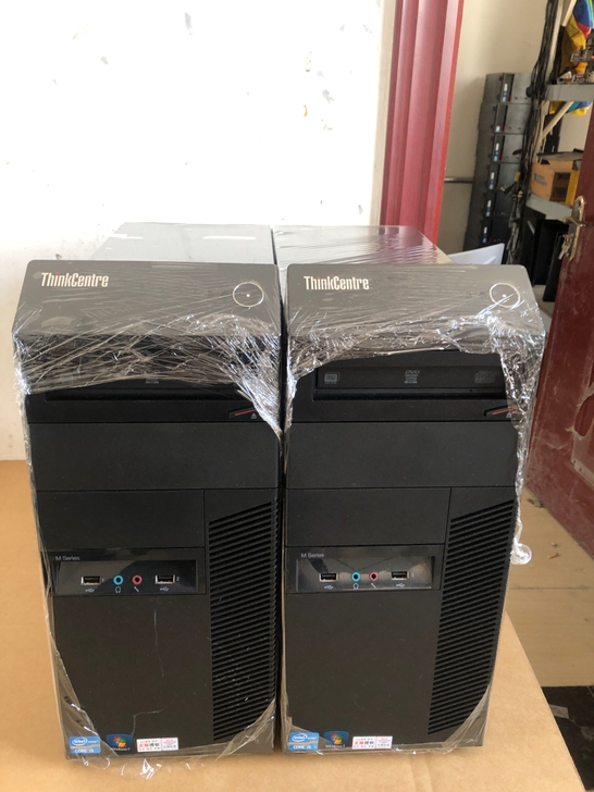 急售台式办公电脑 家用二手电脑主机 办公电...