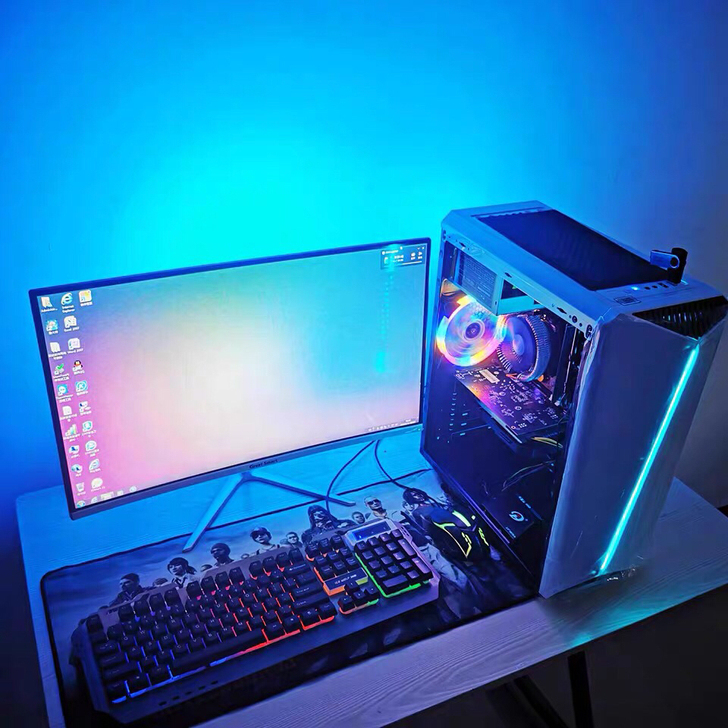 台式机组装电脑二手吃鸡电脑主机高配电脑高端...