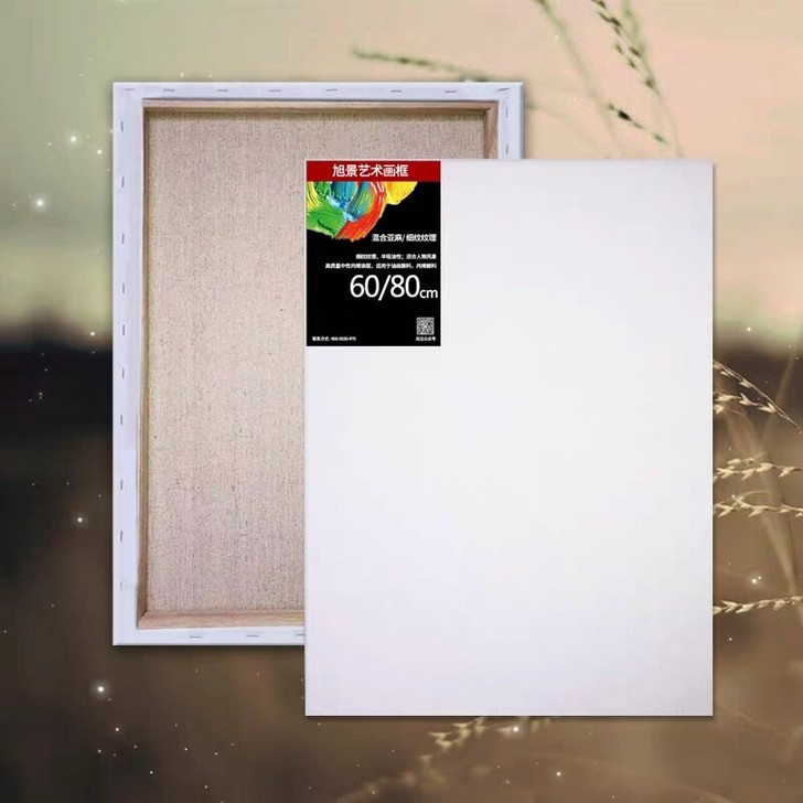 油画框亚麻纯棉带框油画布丙烯油画板批发定做...