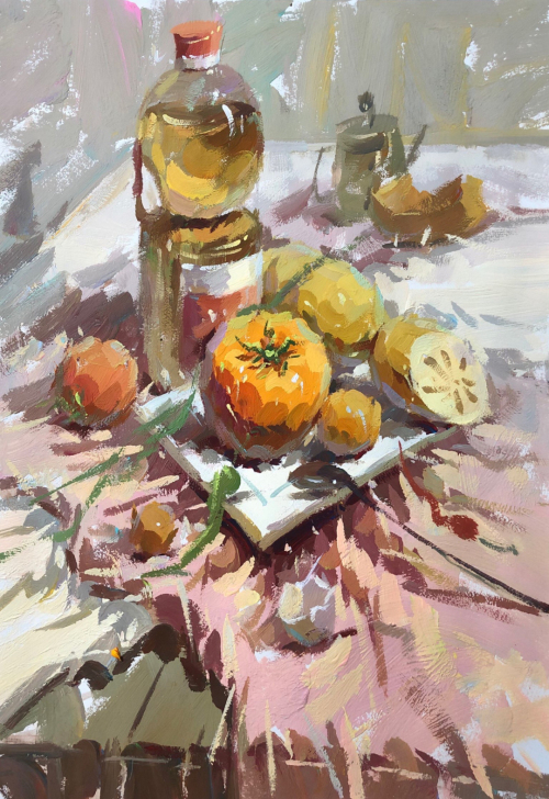 代画定制（水粉、丙烯、彩头）附以上作品原画...