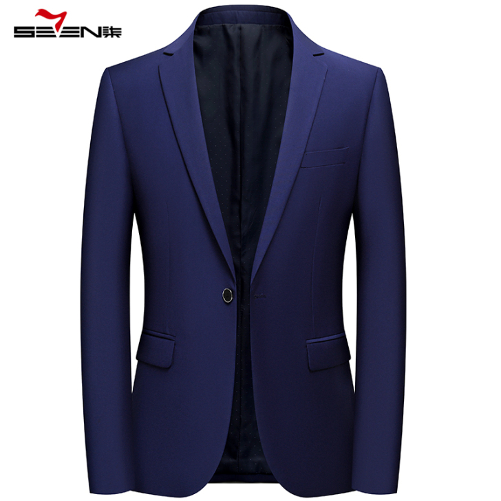柒牌西服男单西中青年男士新款商务休闲男装韩...