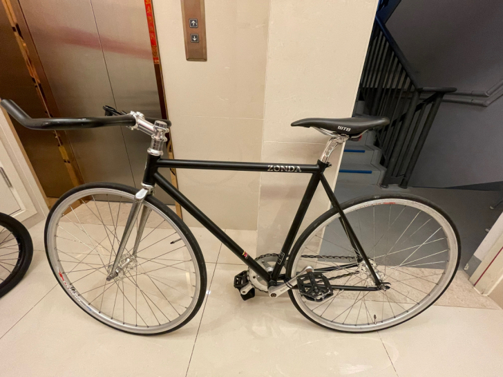 海啸 雷诺520 死飞 倒骑真死飞