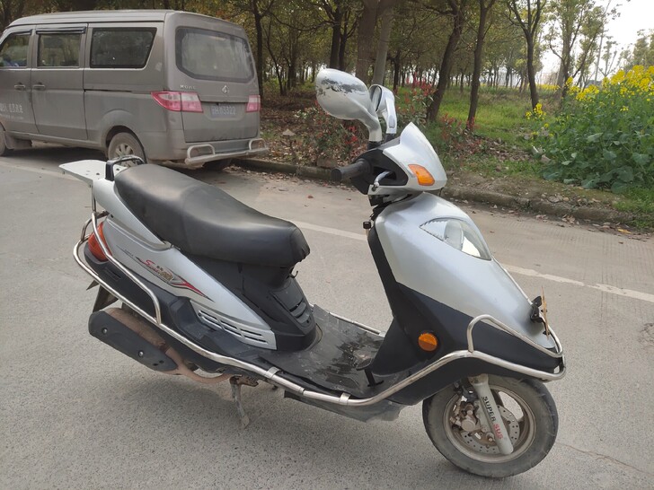 豪爵悦星9C,国三踏板摩托车125踏板车豪...