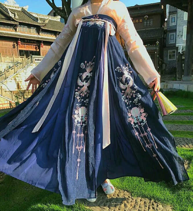 汉衣晟道家正版汉服【凤于飞-夜】已绝版