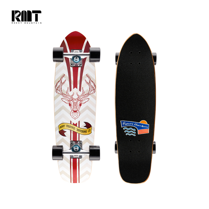 全新！RMT鱼板专业板滑板初学者成人男生女...