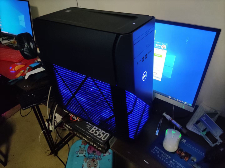 出全新戴尔品牌台式机游戏主机电脑