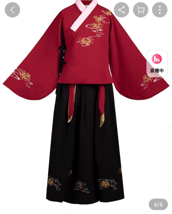 池夏魂落明制汉服科幻