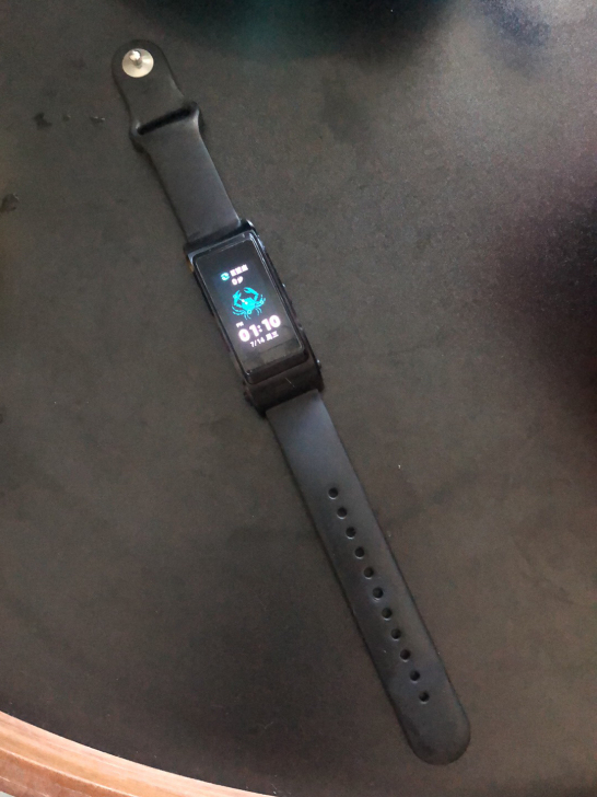 因买了专业运动手表，华为手环B5闲置，表带...