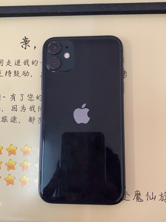 国行苹果11支持双卡128g手机无拆修，无...