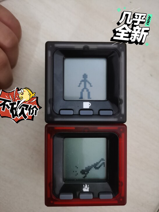 火柴人电子宠物,几乎全新,孩子不爱玩啦,低...
