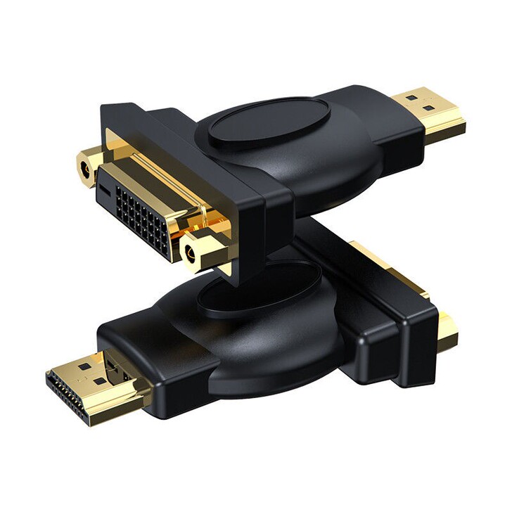 HDMI转DVI转接头dvi-d转hdmi...