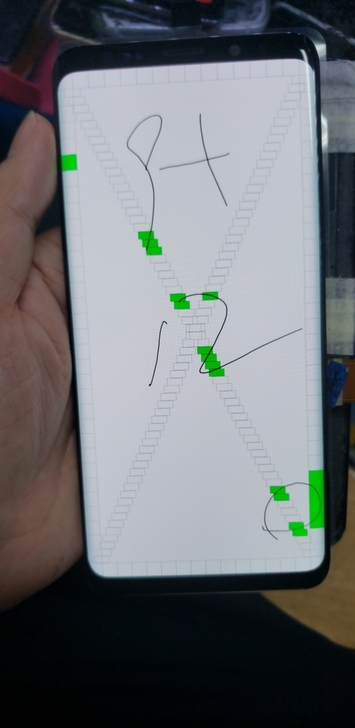 三星s9+二手机，工作机，屏幕瑕疵有小点，...