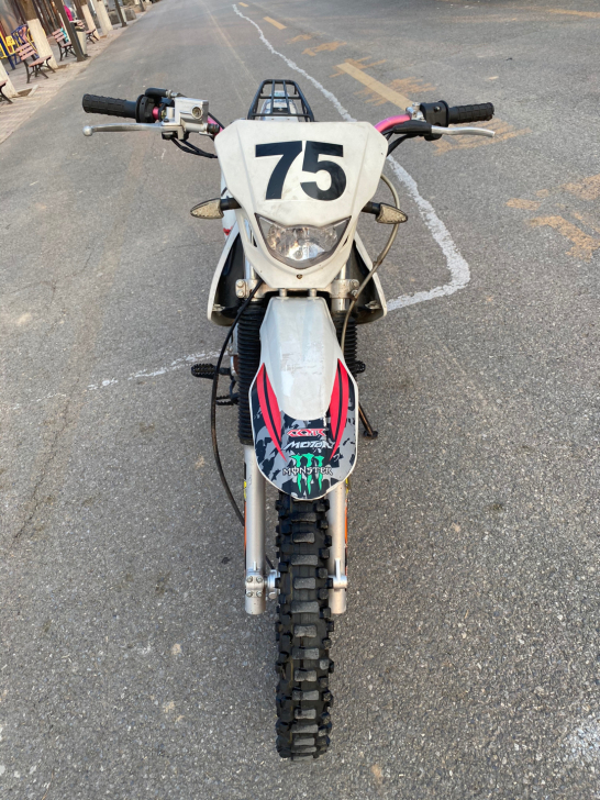 越野摩托车cqr250摩托 车况特别好 冷...