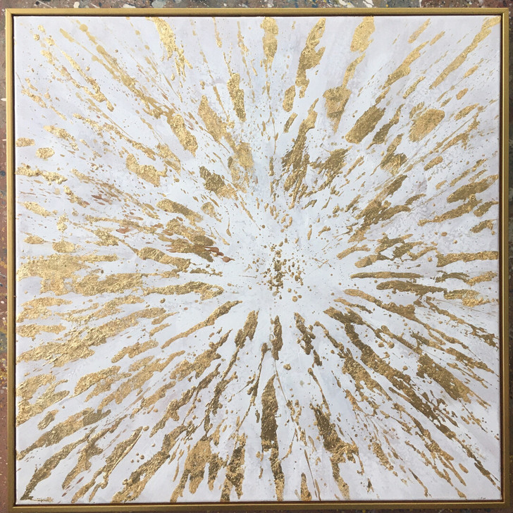 现代轻奢抽象装饰画 画芯材质:油画布 图案...