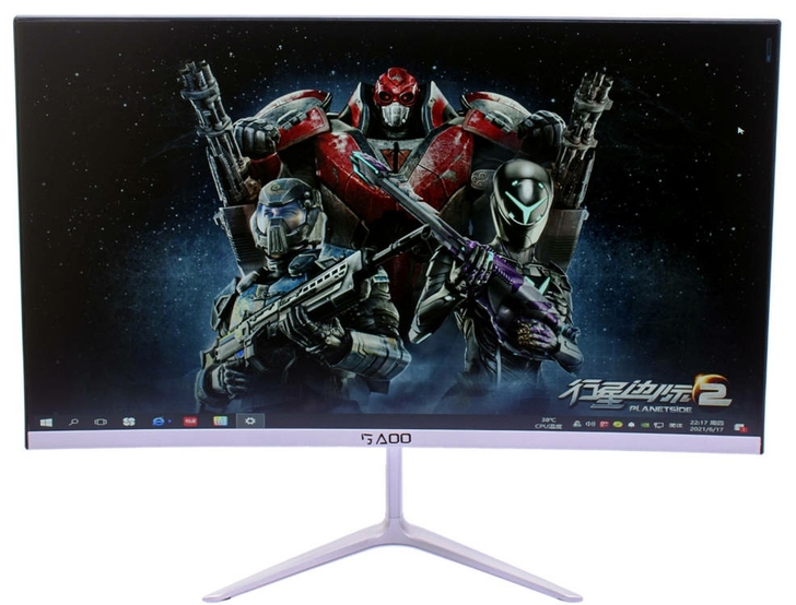 24寸全新曲面/直面无边框显示器