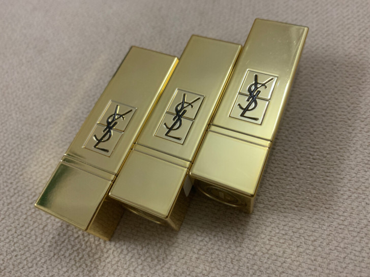 ysl圣罗兰方管全新纯口红 色号70 温柔...